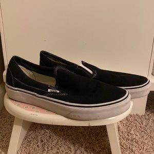 Black Slip on Vans